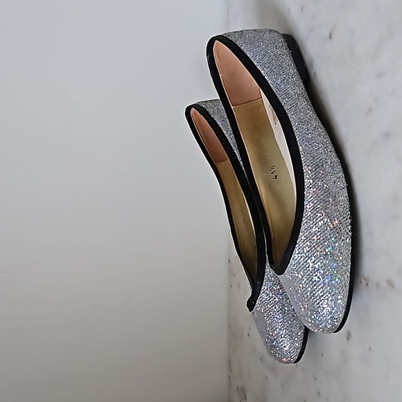 FRENCH SOLE: rainbow glitter flats - Picture 2 of 5